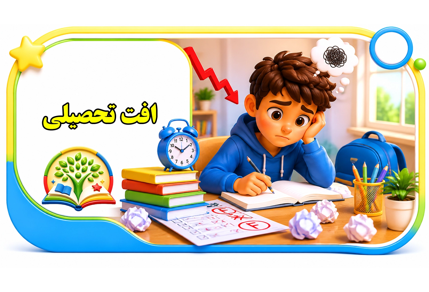 افت تحصیلی در دبستان | سرزمین دانایی
